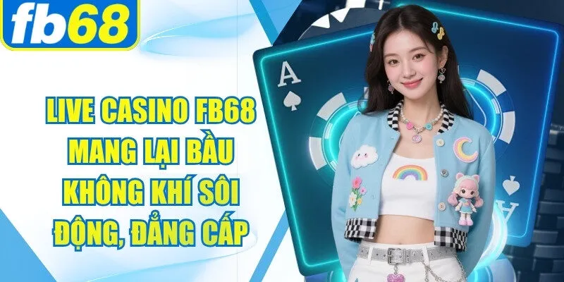 FB68 🎖️ Trang Chủ FB68.COM Chính Thức ⭐️ Đăng Ký +69K 35 Live Casino FB68 mang lại bầu không khí sôi động, đẳng cấp